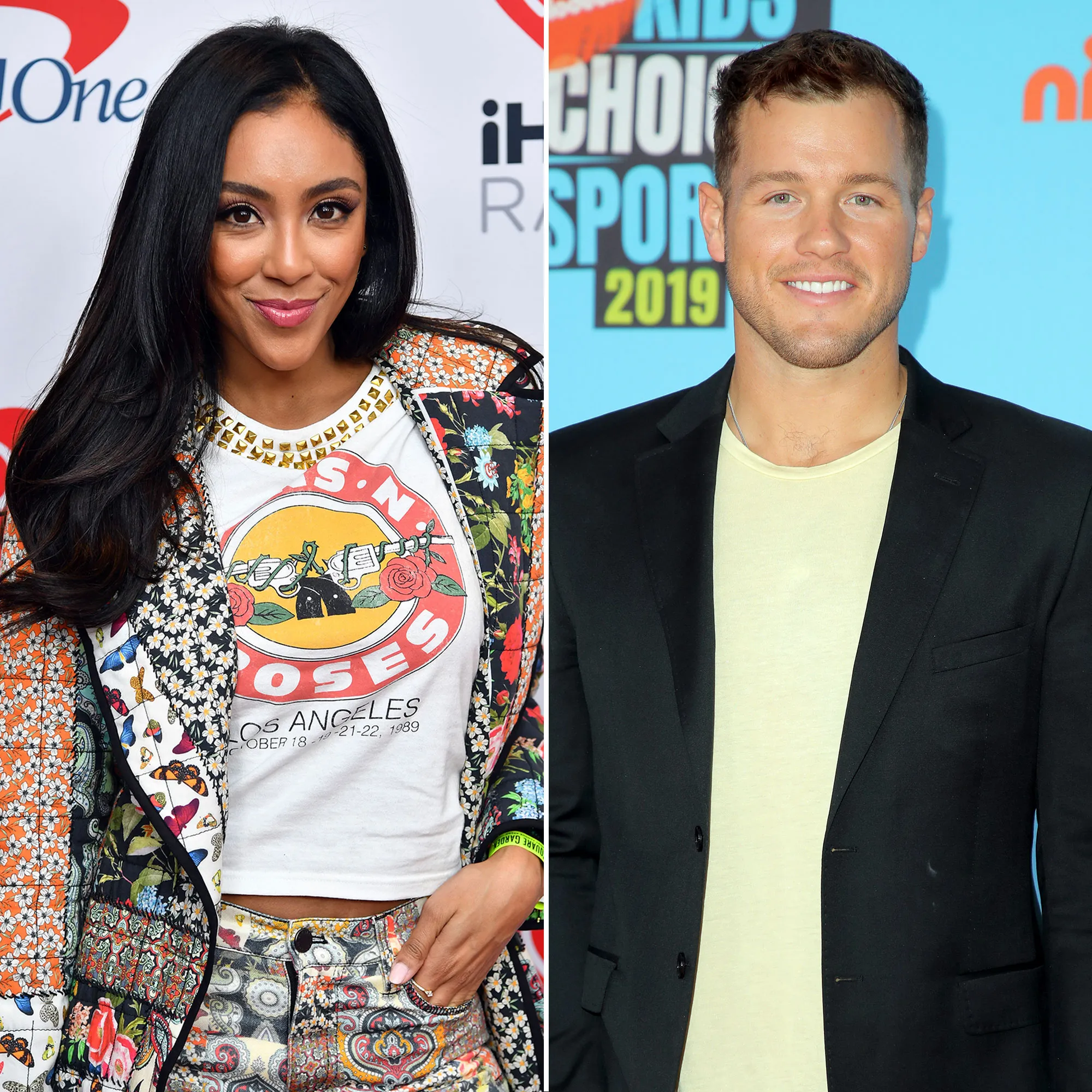 Tayshia Adams Colton Underwood Lied About Sleeping in Sweatpants During Fantasy Suite Date