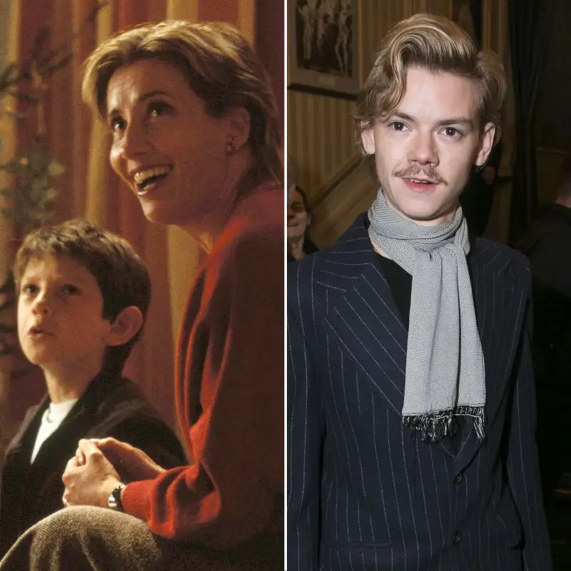 Thomas Brodie-Sangster Love Actually Christmas Movie Kids Then and Now