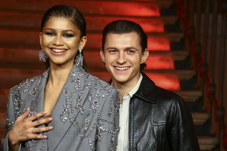 Zendaya and Tom Holland