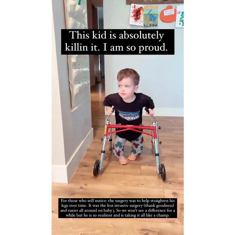 Tori Roloff Son Jackson After Surgery Walks in Video 2