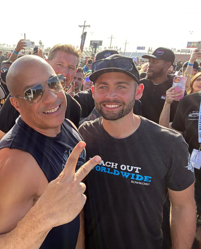 Vin Diesel Supports Paul Walker’s Brother Cody at His FuelFest Event