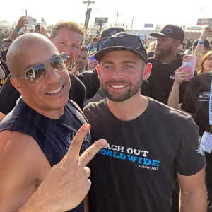 Vin Diesel Supports Paul Walker’s Brother Cody at His FuelFest Event