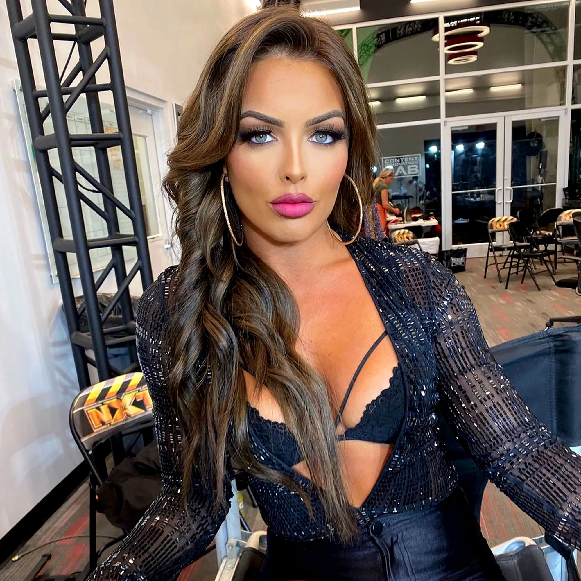 WWE Star Mandy Rose Shows Us How She Gets Her Beauty Sleep