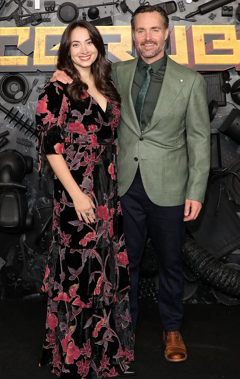 Will Forte and Olivia Modling Quietly Wed MacGruber Premiere Red Carpet