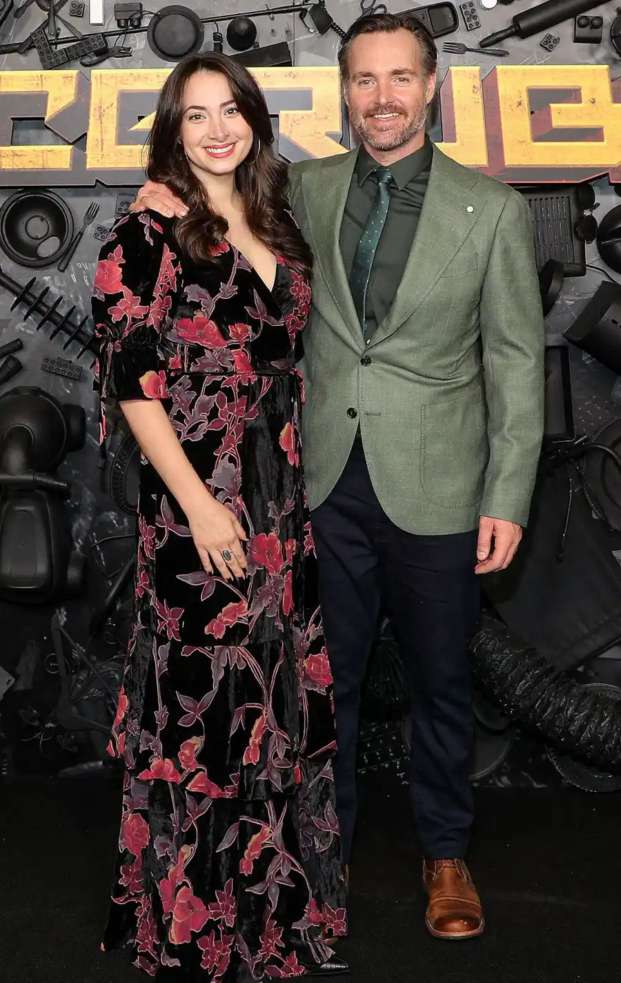 Will Forte and Olivia Modling Quietly Wed MacGruber Premiere Red Carpet