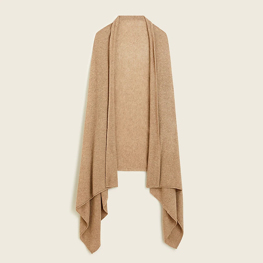 beige scarf, wrap, J.Crew