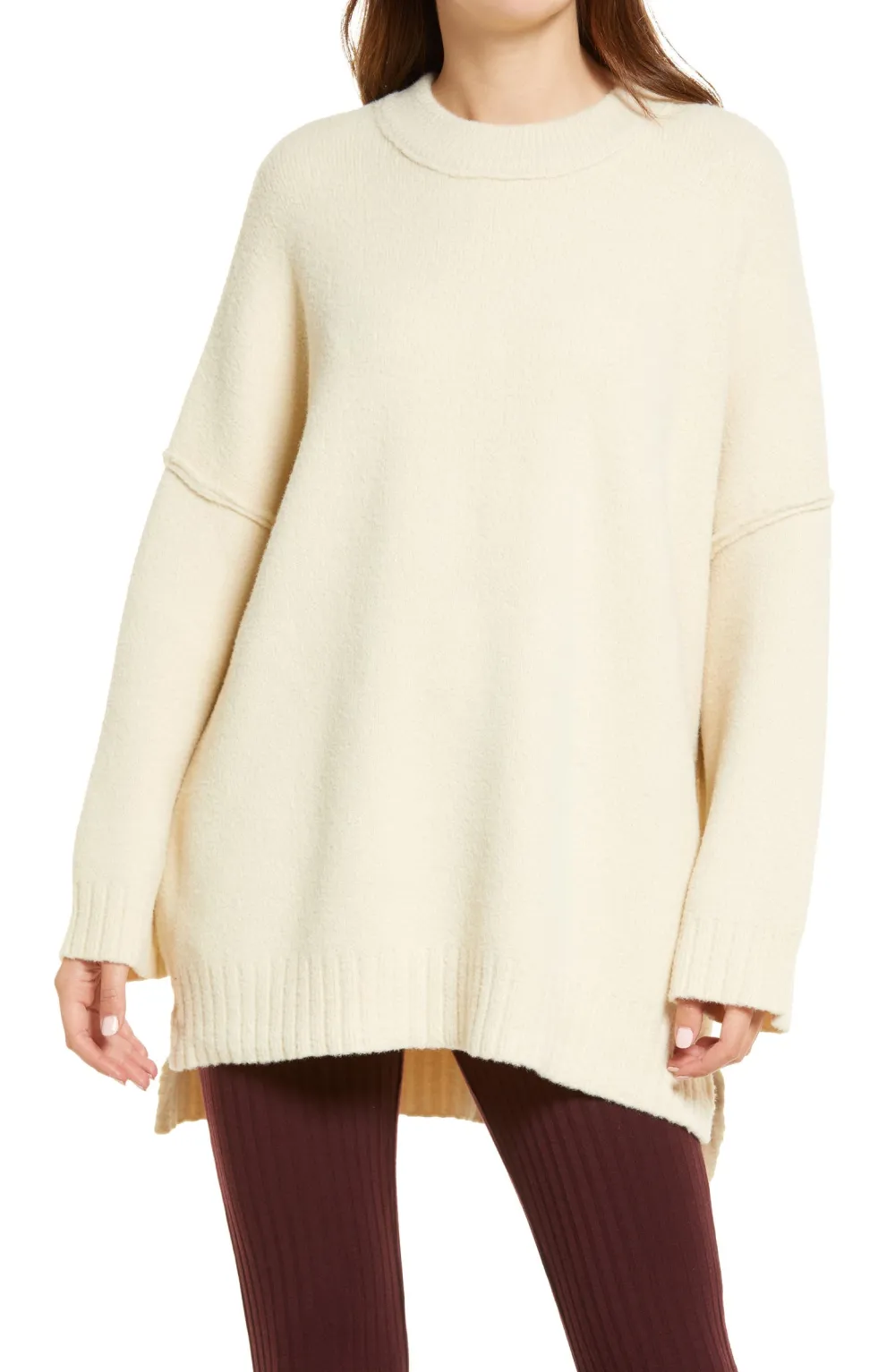 Free People ivory sweater