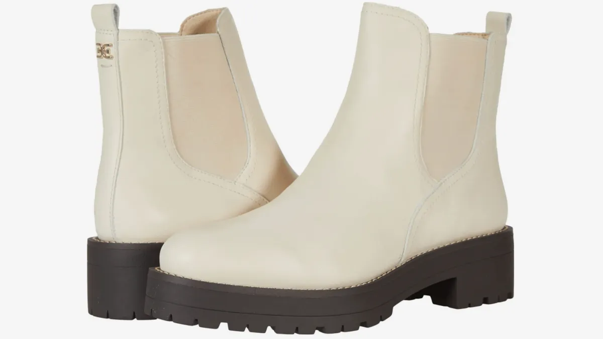 Sam Edelman ivory boots