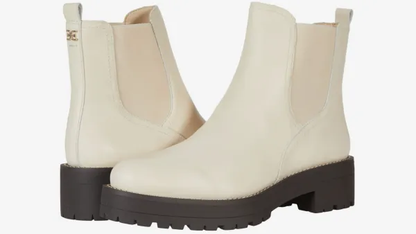 Sam Edelman ivory boots