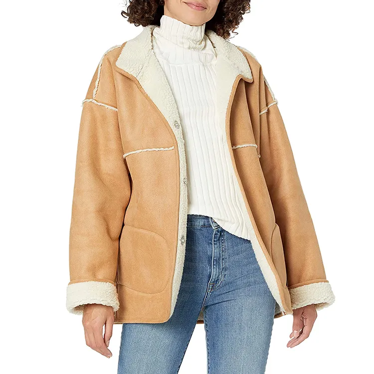 sherpa jacket, reversible