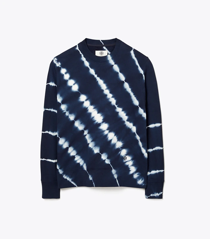 tie dye crewneck