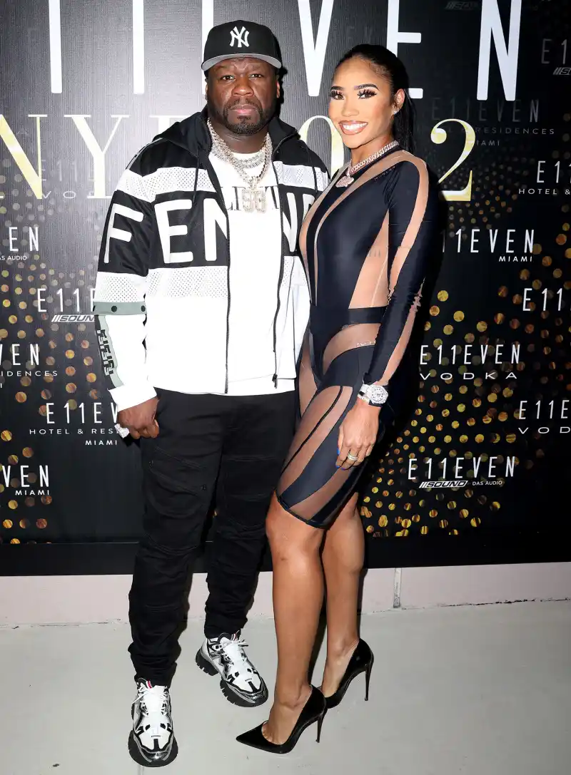 50 Cent and Cuban Link celebrate New Year's Eve 2022