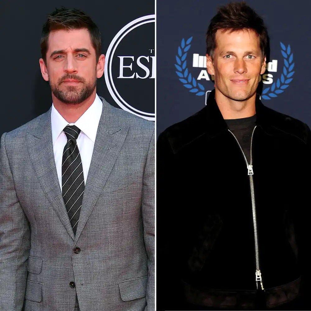 Aaron Rodgers Pokes Fun at Tom Brady and the New England Patriots Deflategate