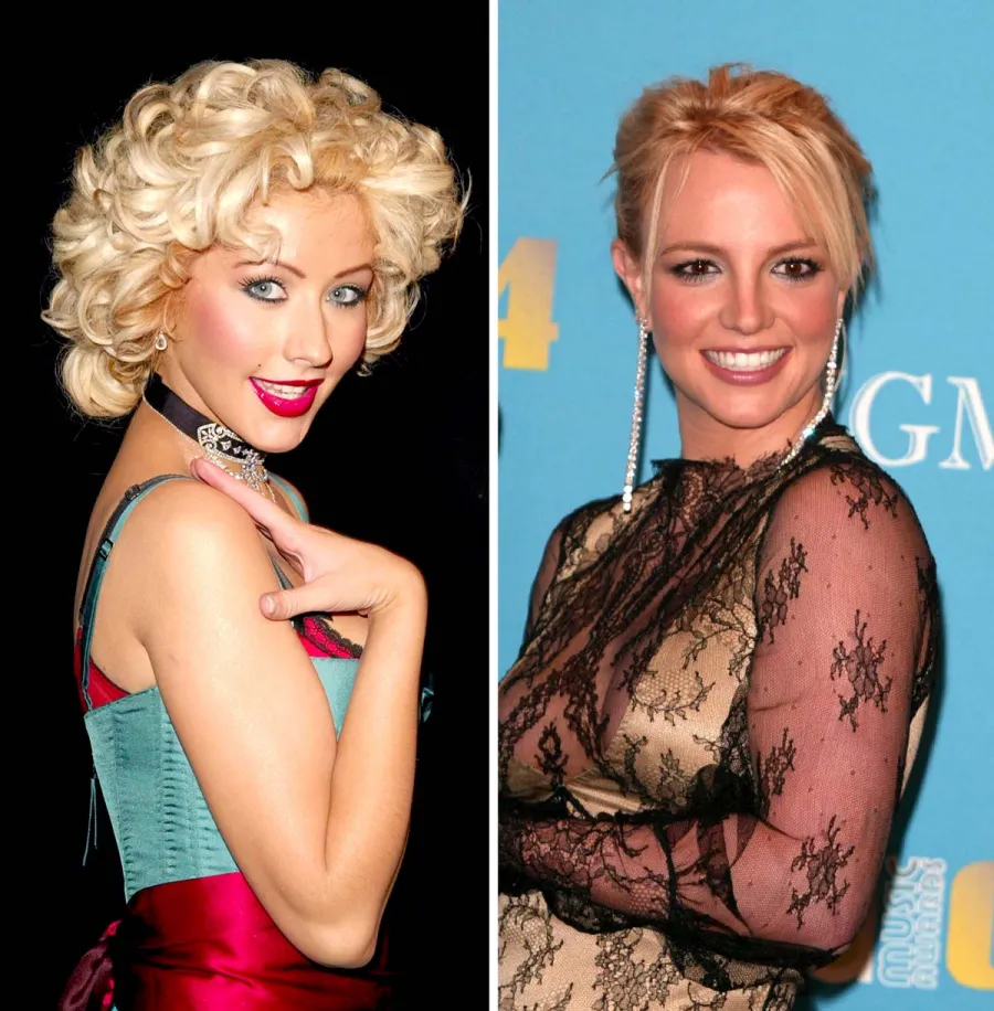 Britney Spears Christina Aguileras Friendship All Their Ups Downs