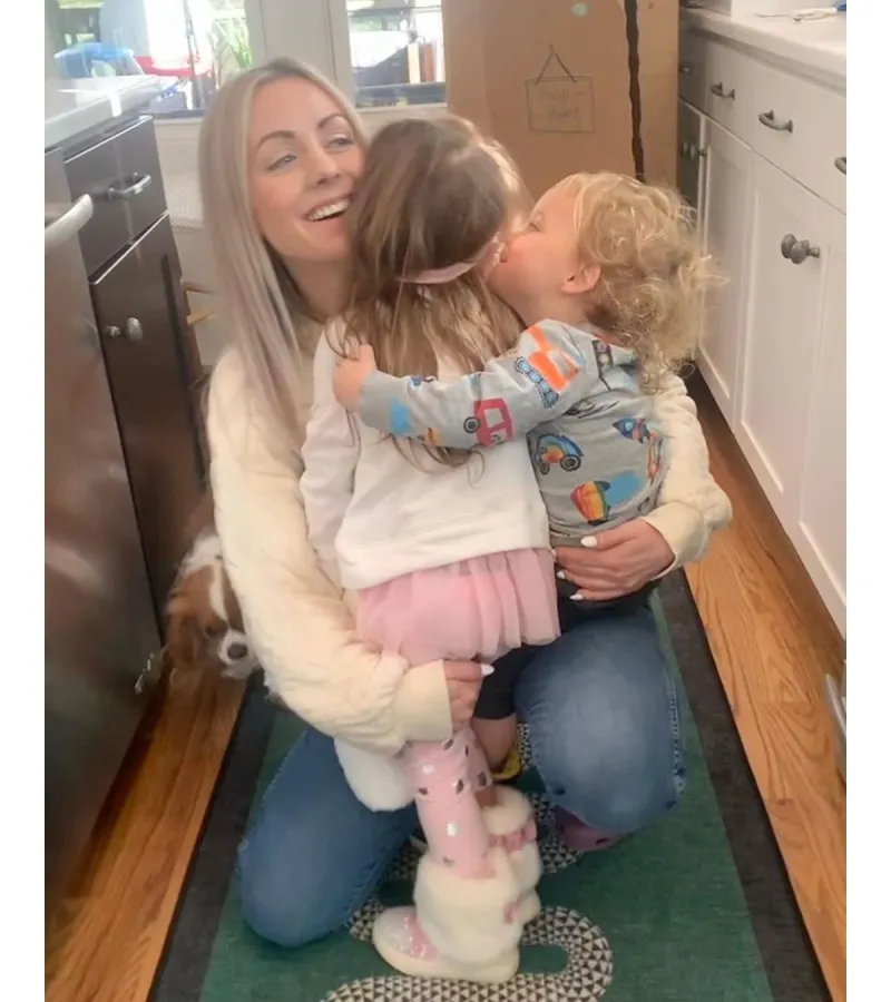 Carly Waddell Reunites With Kids House Is Too Quiet When With Evan Bass 2