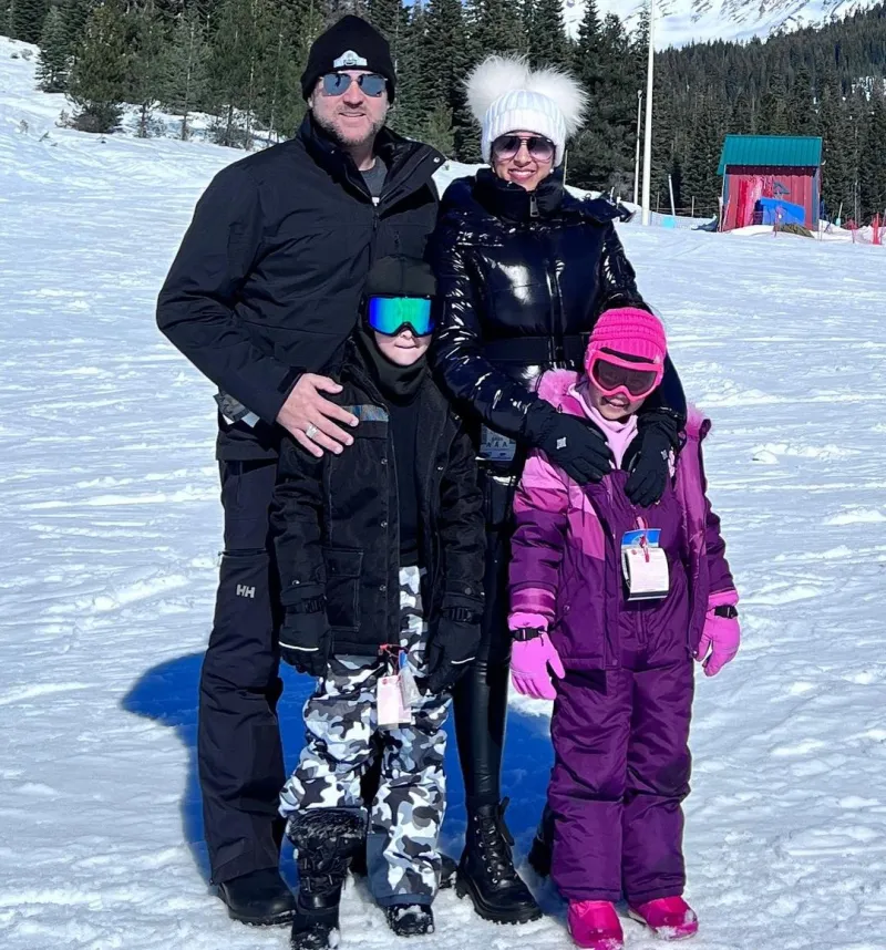 Celeb Parents Playing in the Snow With Their Kids Tamera Mowry