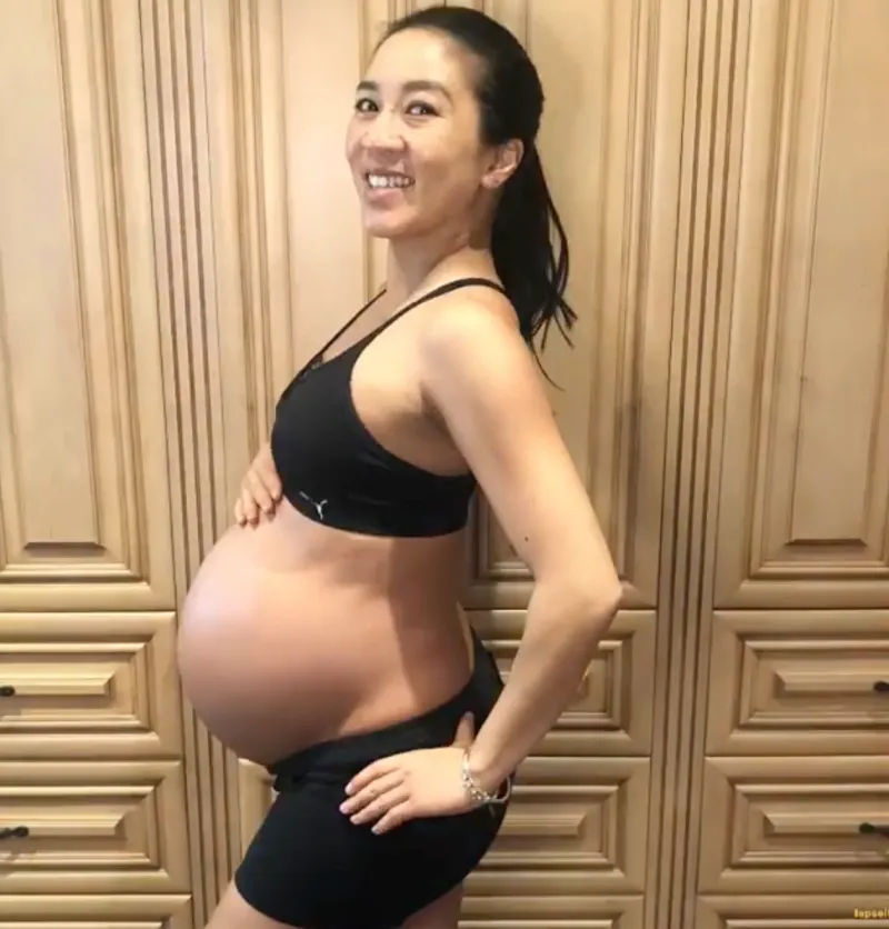 Celebs Who Hid Baby Bumps Amid Quarantine Michelle Kwan