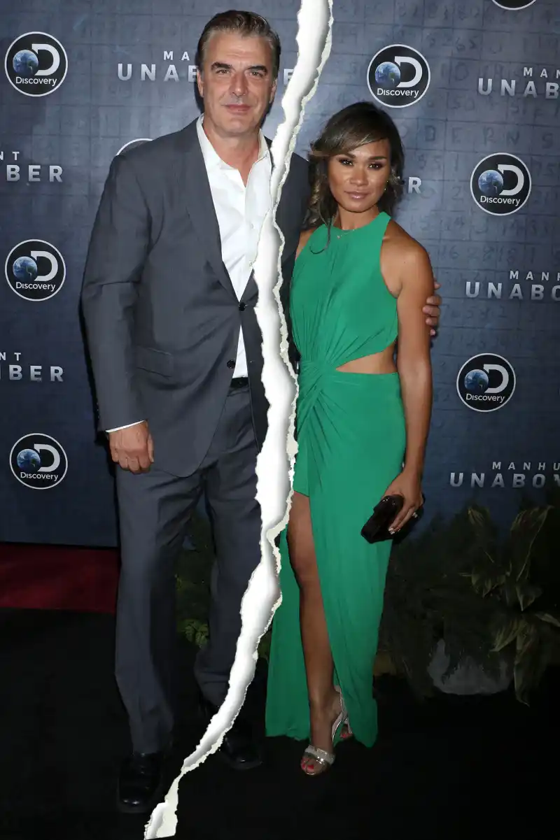 Chris Noth and Wife Tara Wilson Split After Nearly 10 Years of Marriage Tear