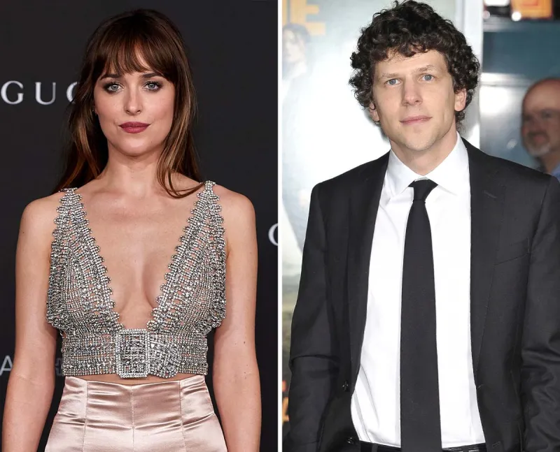 Dakota Johnson Jesse Eisenberg Didnt Acknowledge Me Set