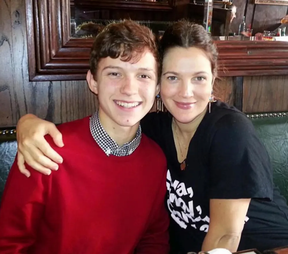 Drew Barrymore Gushes About Watching Tom Holland &lsquo;Fall in Love&rsquo; With the 'Greatest Woman' Zendaya