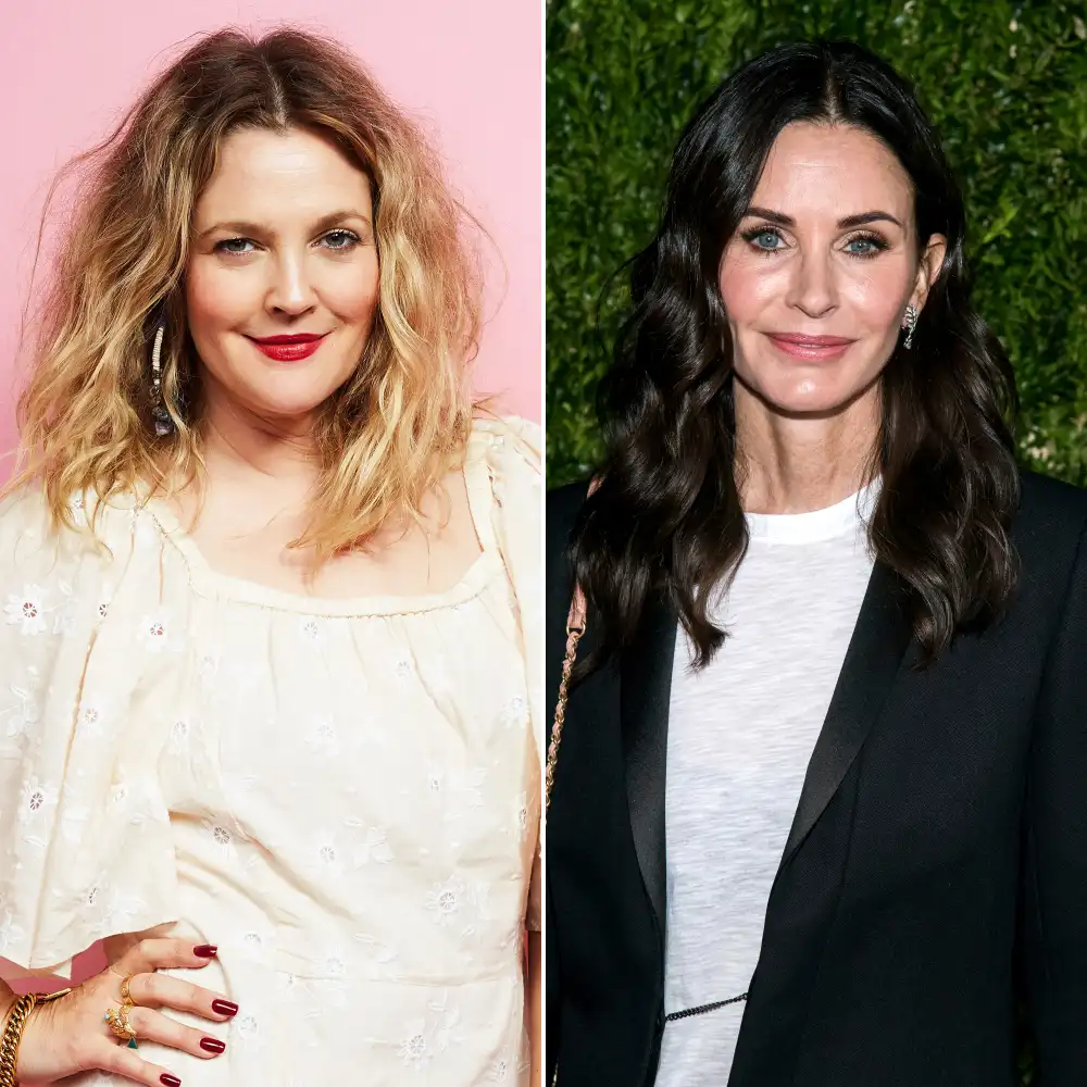 Drew Barrymore Says Courteney Cox Helped Her Through Pregnancy Scare on &lsquo;Scream&rsquo; Set at 21