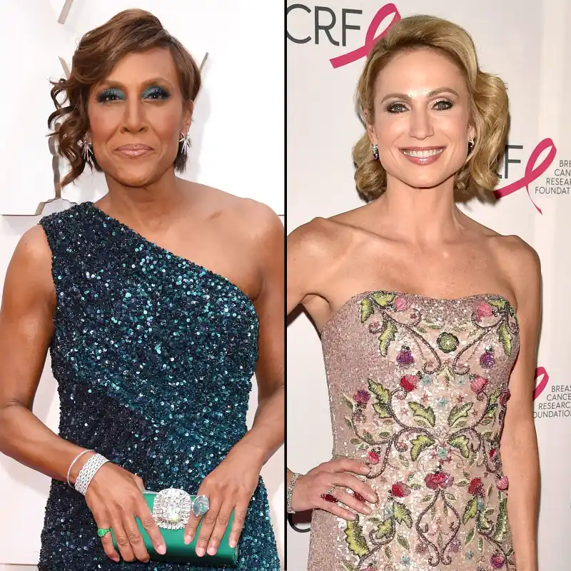 GMA Robin Roberts Amy Robach Test Positive for COVID-19 Good Morning America