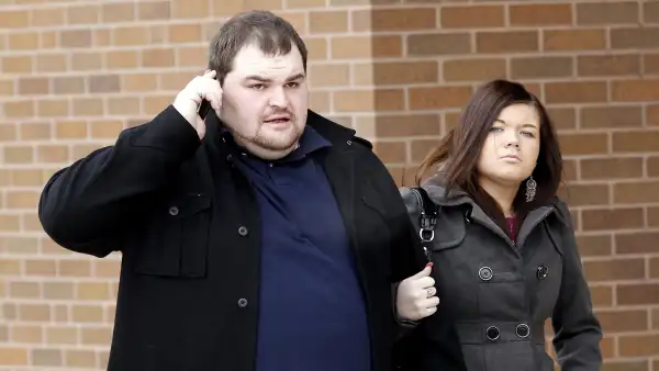 Gary Shirley and Amber Portwood Madison County Court House Teen Mom