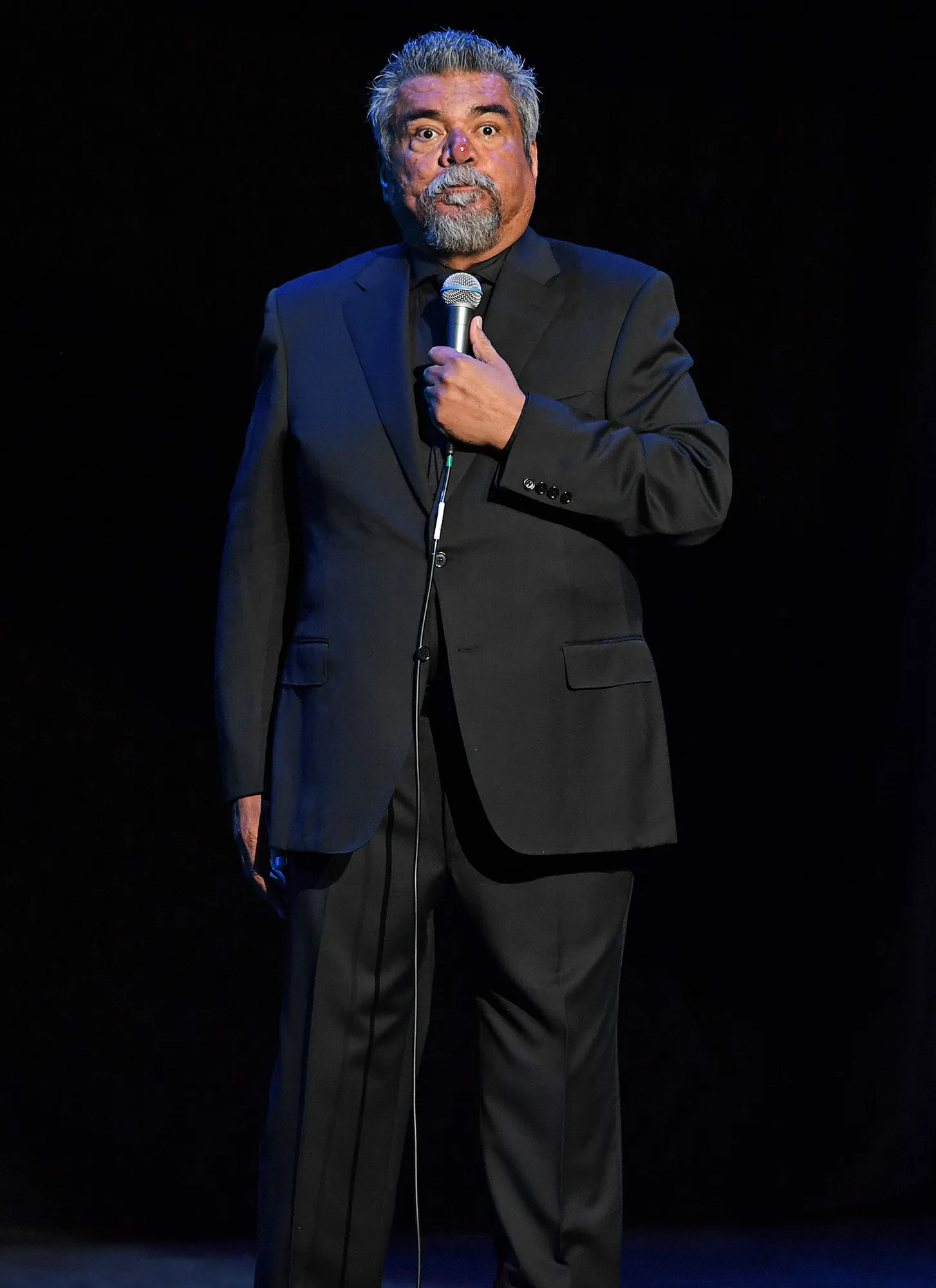 George Lopez Cuts His New Years Eve Comedy Show Short After Getting Sick on Stage