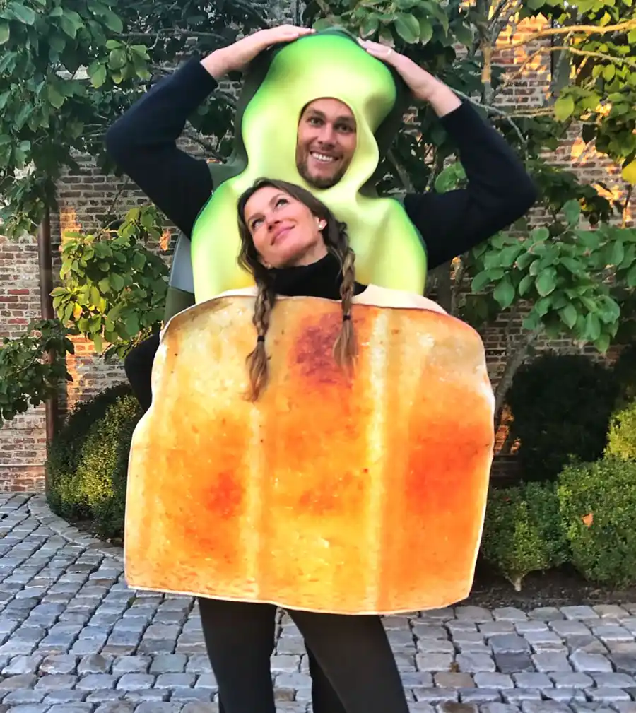 Halloween 2017 Celebrity Couples Costumes Tom Brady Gisele Bundchen