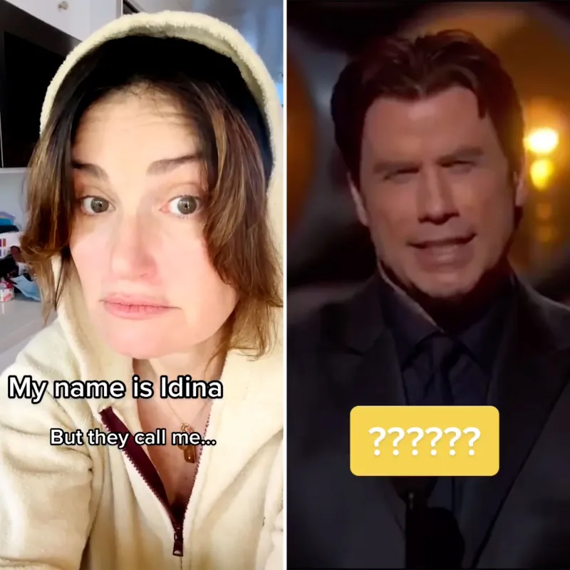Idina Menzel Pokes Fun at John Travolta’s 2014 Name Snafu: 'Not My Name'