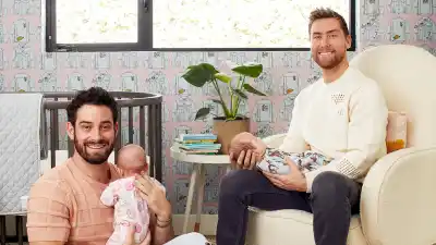 Inside Lance Bass and Michael Turchin Twin Babies Colorful Nursery 2