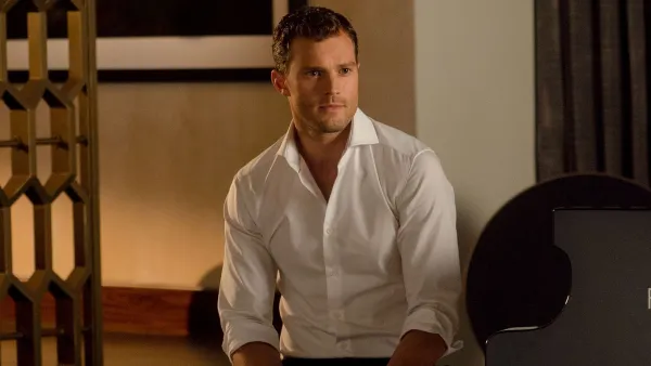 Jamie Dornan as Christian Grey in 'Fifty Shades Darker'