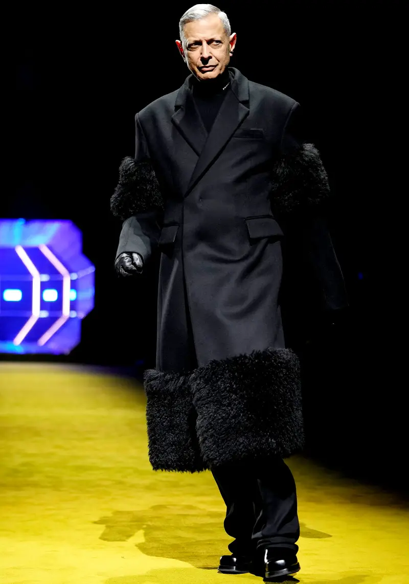 Jeff Goldblum and Kyle MacLachlan Take the Prada Runway by Storm
