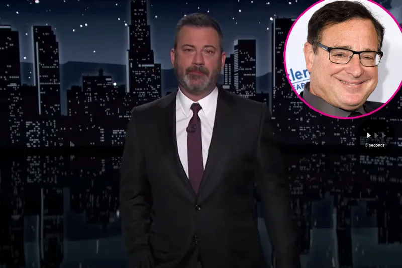 Jimmy Kimmel Breaks Down Over Bob Saget 3