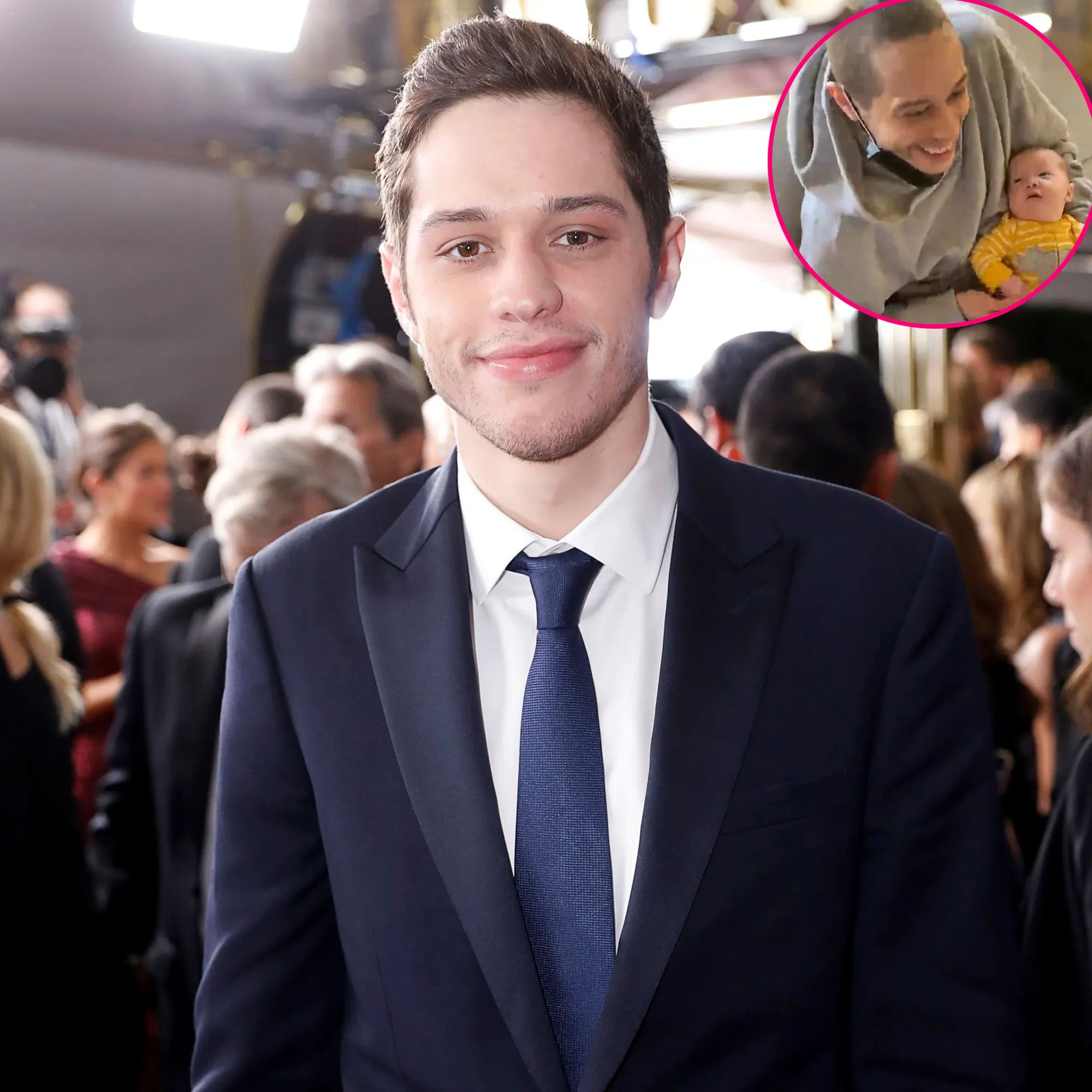John Mulaney and Olivia Munn’s Son Malcolm Meets ‘Uncle’ Pete Davidson: 'Babies Are All Head'
