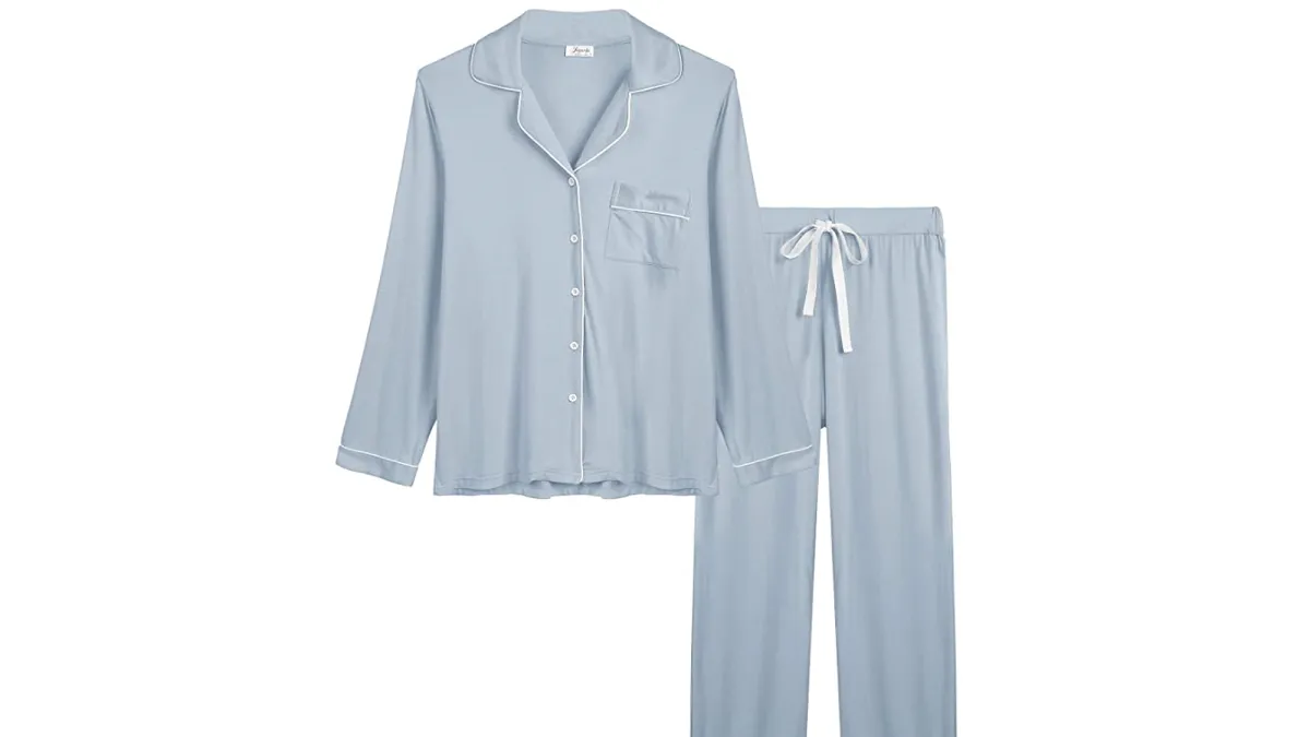 Joyaria Women's Soft Bamboo Pajama Set