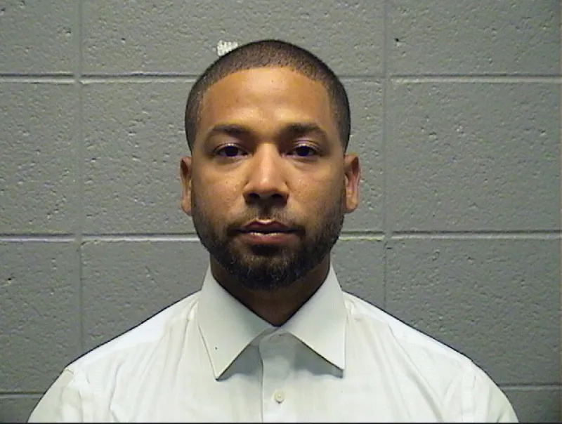 Jussie Smollett mugshot