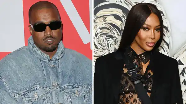 Kanye Naomi Celebs Serve Up Chic Street Style Paris Fashion Week Kanye West Naomi Campbell
