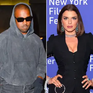 Oh? Kanye West Had Someone Come Shave His Beard in the Middle of His Date With Julia Fox