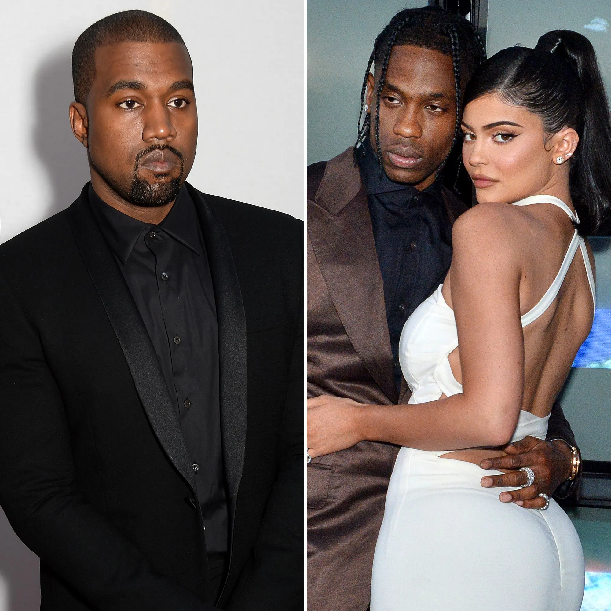 Kanye West Says Travis Scott and Kylie Jenner 'Let' Him Into Chicago’s Birthday After Previous Claims