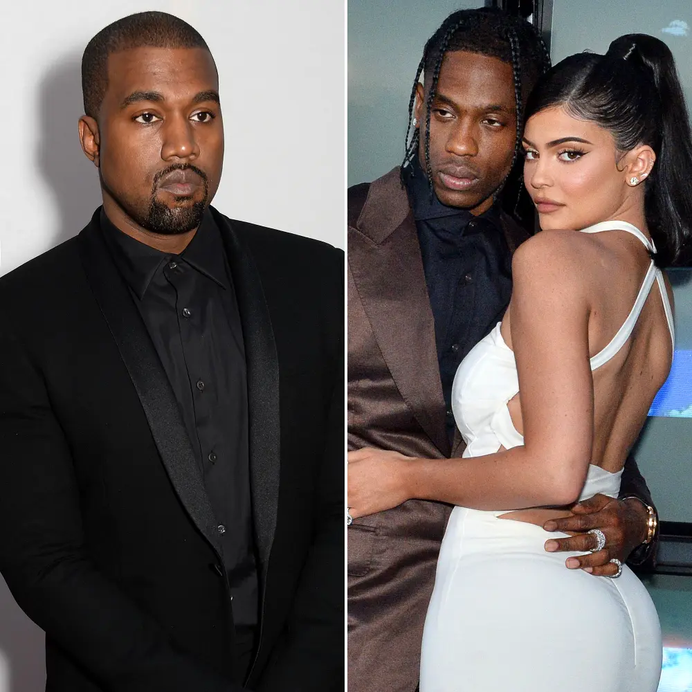 Kanye West Says Travis Scott and Kylie Jenner 'Let' Him Into Chicago&rsquo;s Birthday After Previous Claims