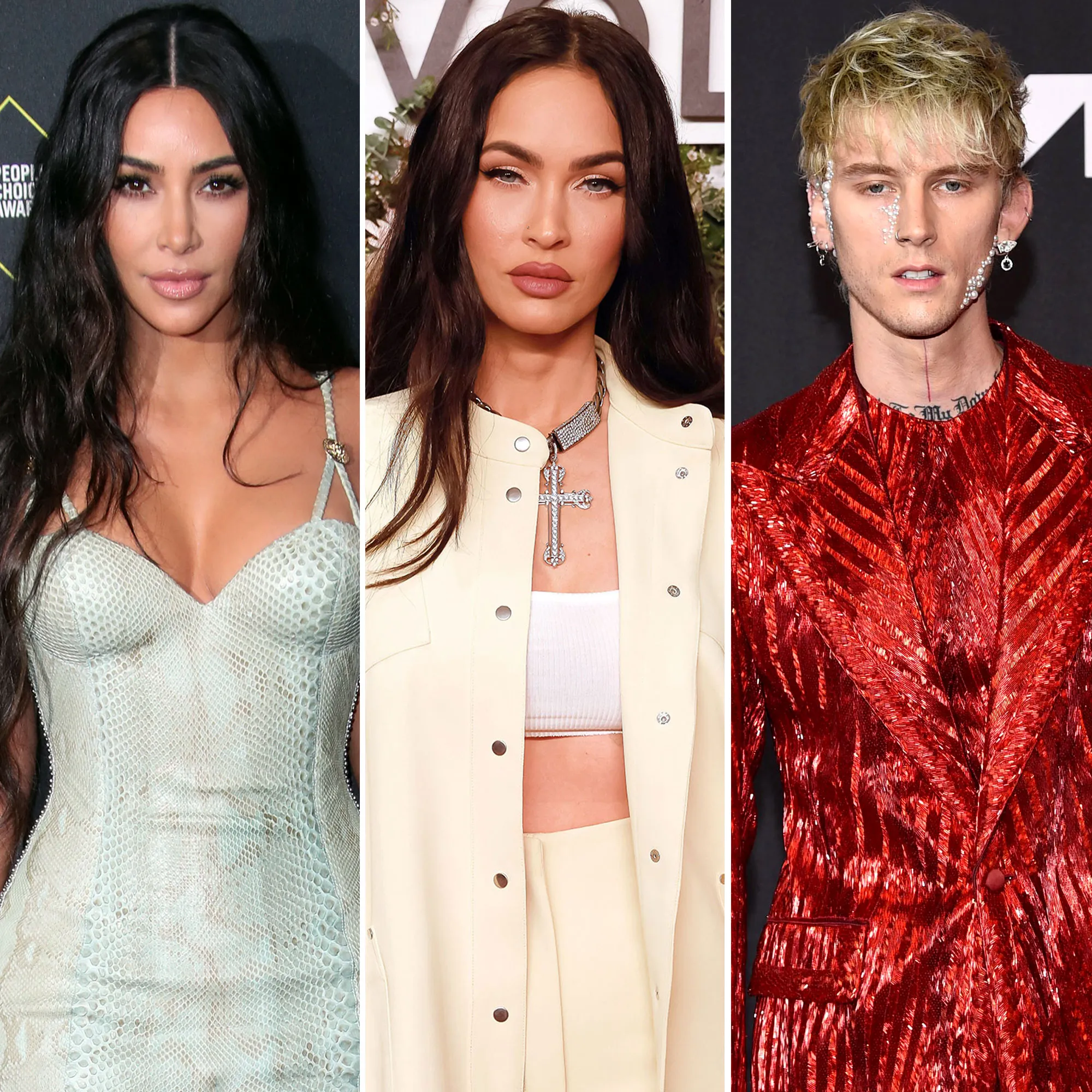 Kim Kardashian Congratulates Megan Fox on Machine Gun Kelly Engagement