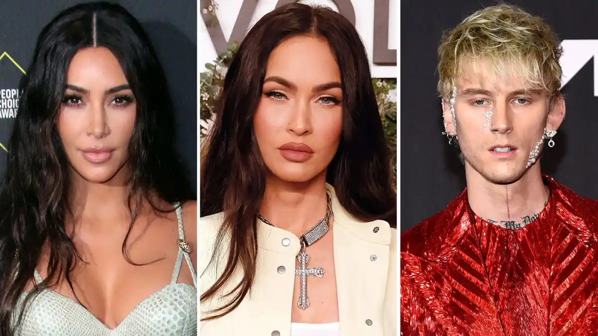 Kim Kardashian Congratulates Megan Fox on Machine Gun Kelly Engagement