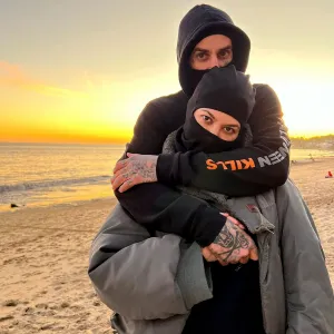Kourtney Kardashian and Travis Barker Enjoy Sunset Beach Trip With Kids: Photos