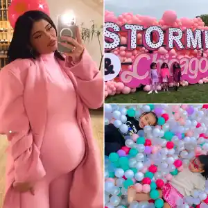 Kylie Jenner Shows Baby Bump, More Pics at Daughter Stormi’s Birthday Amid Secret Birth Rumors