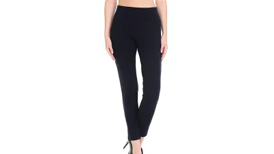 Leggings Depot Women's High Waisted Casual Pants