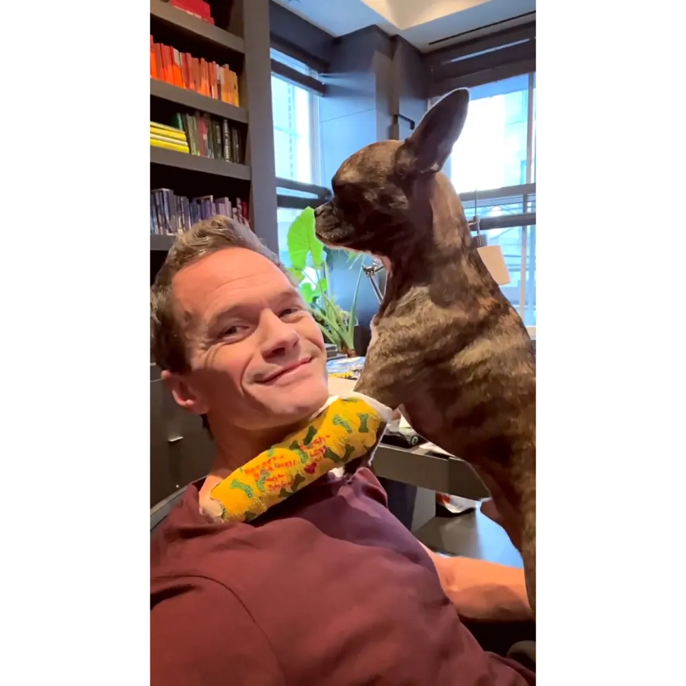 Neil Patrick Harris Coos Over Dog Spike After Breaking His Toe: &lsquo;I&rsquo;m Sorry&rsquo;