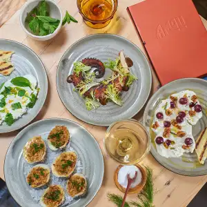 New York Citys Amali Creates a One of a Kind Menu to Celebrate Valentines Day