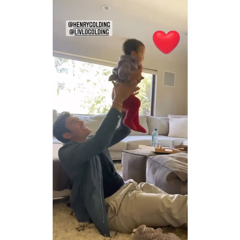 Olivia Munn Son Malcom Meets Henry Golding Daughter Lyla at Playdate John Mulaney Liv Lo