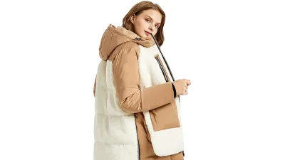 Orolay Women’s Fleece Puffer Down Jacket